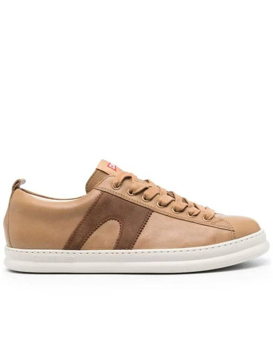 Runner Leather Low Top Sneakers Browm - CAMPER - BALAAN 2