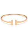 T wire bracelet rose gold - TIFFANY & CO. - BALAAN.