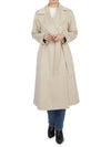 Umido Cashmere Single Coat Ivory - MAX MARA - BALAAN 7