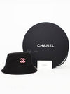 CC Logo Reversible Bucket Hat Black - CHANEL - BALAAN 2