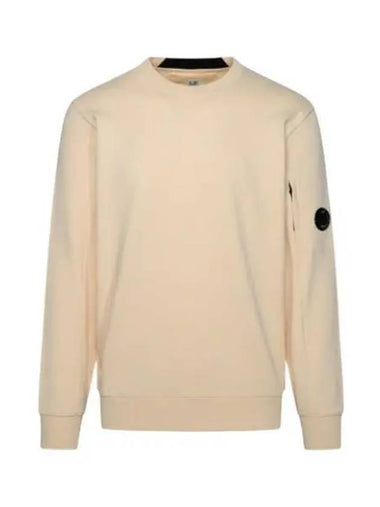 Diagonal Raised Fleece Sweatshirt Beige - CP COMPANY - BALAAN 2