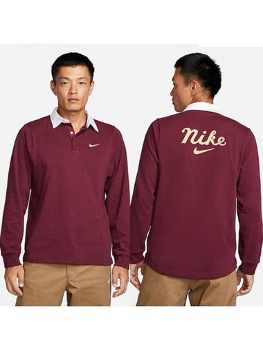 01DZ7267638SBRugby polo PK tshirtburgundy - NIKE - BALAAN 1