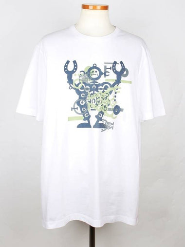 Robot printing short sleeve t shirt XXL 110 - HERMES - BALAAN 1