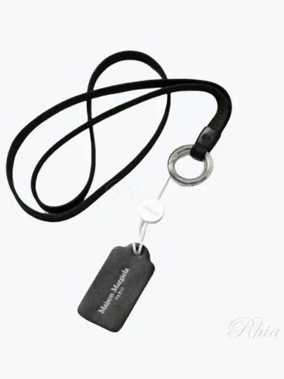 Four Stitches Lace Key Holder Black - MAISON MARGIELA - BALAAN 2