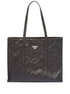 large leather tote bag 1BG460VOOOUVL - PRADA - BALAAN 1