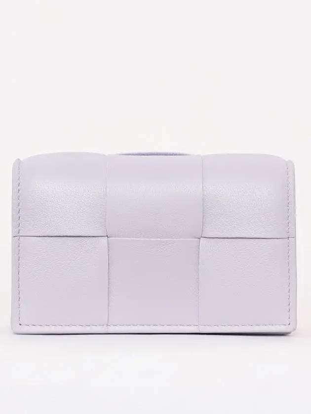 Intrecciato Flap Card Wallet Oyster - BOTTEGA VENETA - BALAAN 2