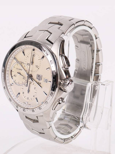 Chrono Caliber 16 Link Steel Watch CAT2011 - TAG HEUER - BALAAN 2