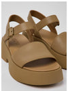 Tasha Leather Sandal Brown - CAMPER - BALAAN 6