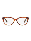 Oval Eyeglasses Light Havana - BURBERRY - BALAAN 1