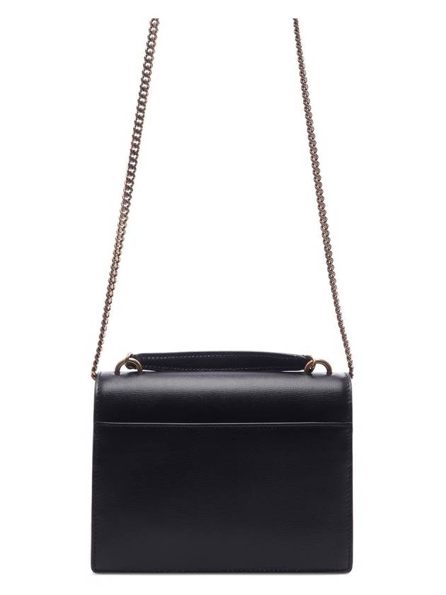 Sunset Chain Wallet Cross Bag Black - SAINT LAURENT - BALAAN 5