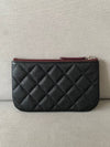 Classic Pouch Mini Caviar Black Silver A82365 - CHANEL - BALAAN 3