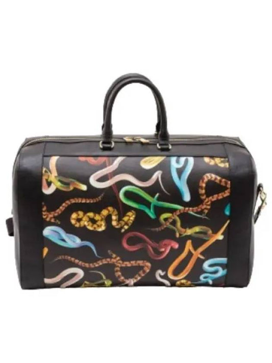 Travel bag snake Boston duffel - SELETTI - BALAAN 1