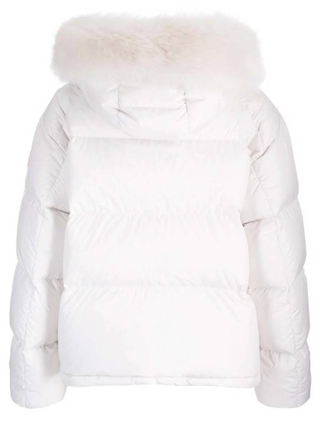 Women's Mino Short Down Padding White - MONCLER - BALAAN 4