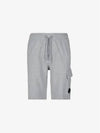 Lens Banding Cargo Shorts Grey - CP COMPANY - BALAAN 3