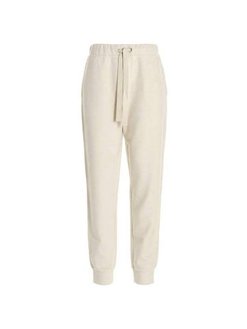 Pinne Jersey Track Pants Beige - WEEKEND MAX MARA - BALAAN.