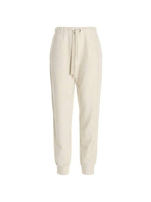 Pinne Jersey Track Pants Beige - WEEKEND MAX MARA - BALAAN.