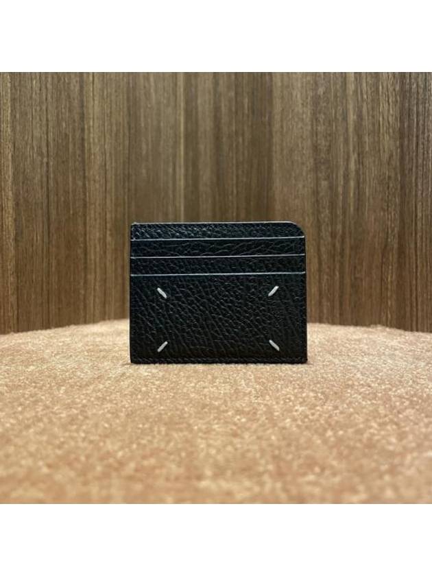 Stitch Card Wallet Black - MAISON MARGIELA - BALAAN 3