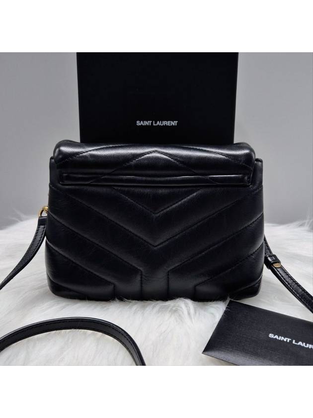 Lulu toy bag cross black - SAINT LAURENT - BALAAN 4