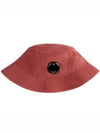 Lens Wappen Chrome R Bucket Hat Red - CP COMPANY - BALAAN 2