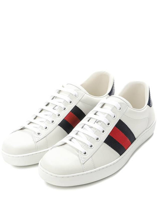 Ace Low Top Sneakers White - GUCCI - BALAAN 2