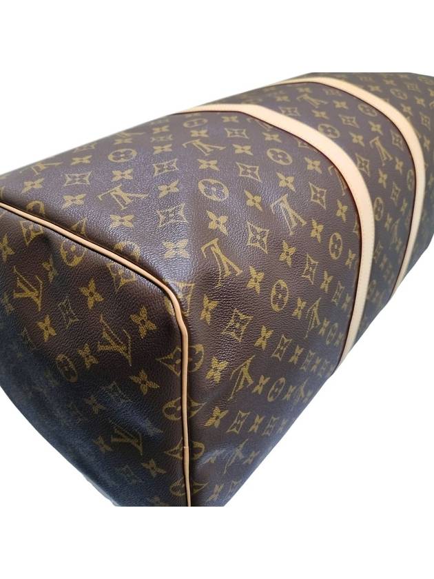 Women s M41424 Monogram Canvas Keepall 55 Travel Tote Bag Built in Chip - LOUIS VUITTON - BALAAN 5