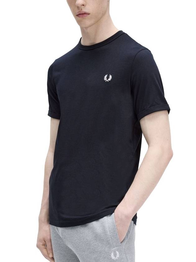 T-SHIRT WITH LOGO EMBROIDERY - FRED PERRY - BALAAN 2