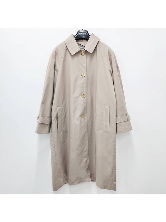 The Cube FTRENCH Water Repellent Trench Coat Beige 2419021084600 013 - MAX MARA - BALAAN 2