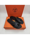 Izmir Sandal Calfskin & Noir - HERMES - BALAAN 8