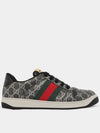 Screener Vintage Logo Wep Low Sneaker Black Grey Supreme - GUCCI - BALAAN 3