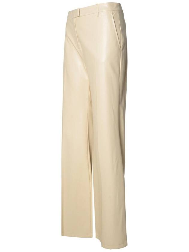 Stand Studio Ivory Polyurethane Blend Trousers - STAND STUDIO - BALAAN 2