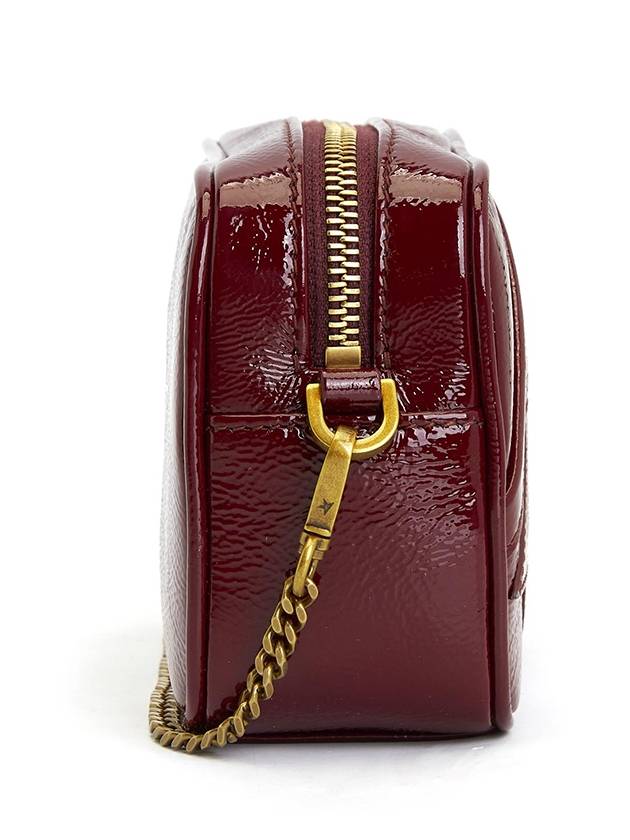 Mini Star Shoulder Bag Burgundy - GOLDEN GOOSE - BALAAN 3