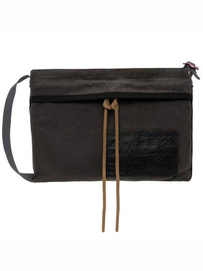 Andemer Wax Cross Bag Dark Grey - ACNE STUDIOS - BALAAN 2