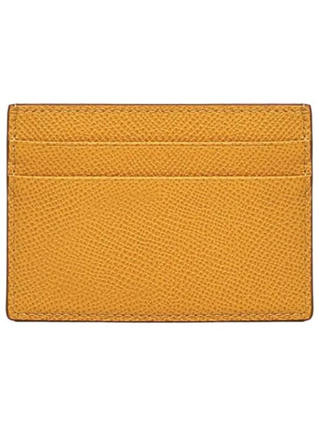 TB Grainy Leather Card Wallet Marigold - BURBERRY - BALAAN 4