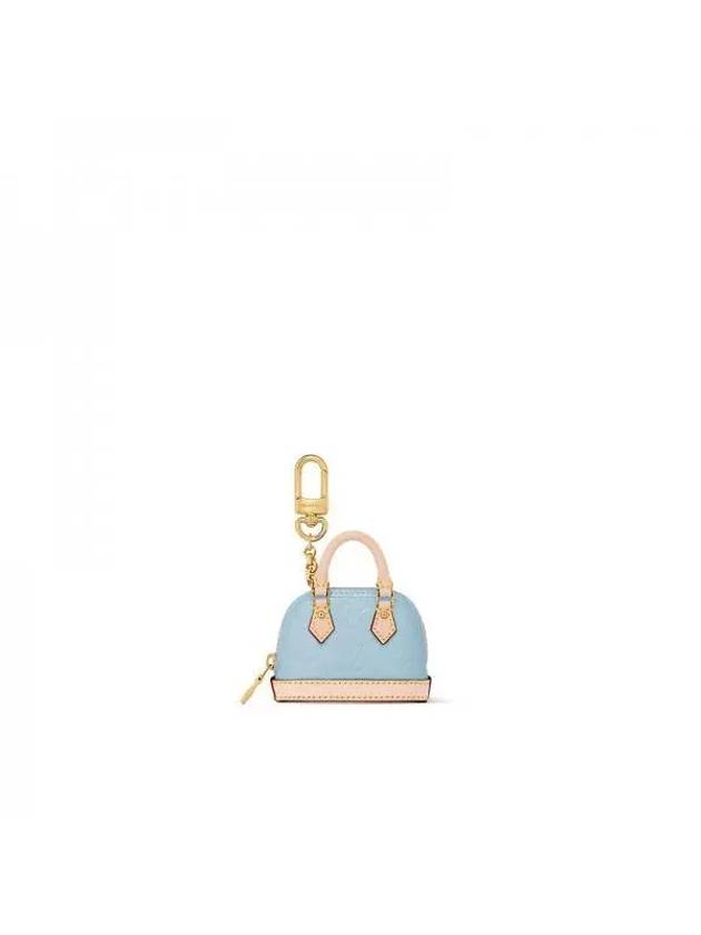 Micro Alma Vernis Key Holder Blue - LOUIS VUITTON - BALAAN 1