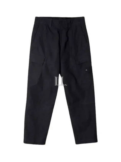 Ghost Piece O Ventile Cargo Straight Pants Black - STONE ISLAND - BALAAN 2