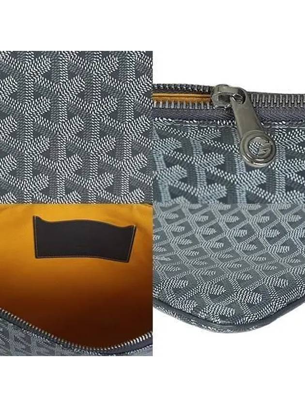 PVC gray color Sena MGM clutch bag - GOYARD - BALAAN 5