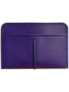 Timeless Logo Card Wallet Purple XAWTSVF1100 ROR L606 - TOD'S - BALAAN 3
