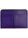 Timeless Logo Card Wallet Purple - TOD'S - BALAAN 4