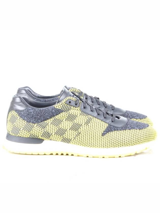 Damier knit runaway sneakers yellow 8 270 - LOUIS VUITTON - BALAAN 5