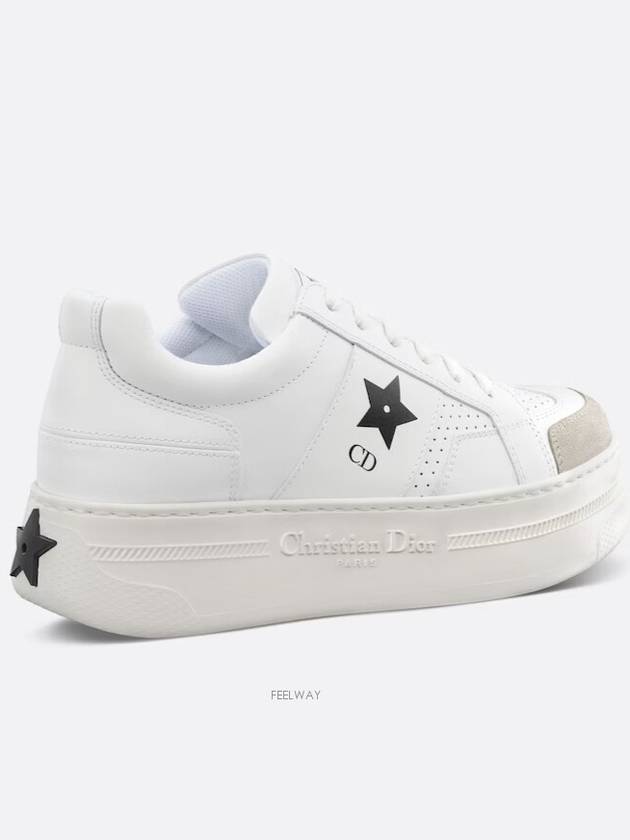 Star Platform Low Top Sneakers White - DIOR - BALAAN 8