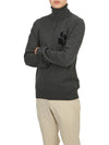 Enzo Logo Turtleneck Charcoal - ISABEL MARANT - BALAAN 6