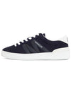 Monaco Paneled Low Top Sneakers Navy - MONCLER - BALAAN 5