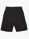 50 Fili Stretch Shorts Black - CP COMPANY - BALAAN 2