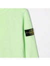 Kids Waffen Patch Sweatshirt Lime 761661340 V0051 - STONE ISLAND - BALAAN 4