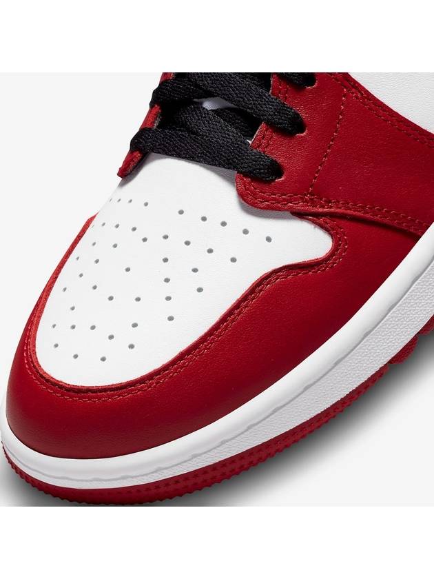 Air Jordan 1 Golf Low Top Sneakers Red - NIKE - BALAAN 5