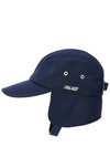 Posh Earflap Cap Navy - PALACE - BALAAN 2