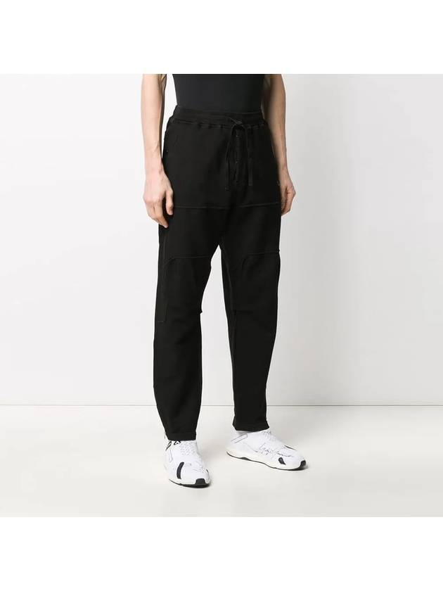 11Th Anniversary Shadow Jogger Training Track Pants Black - STONE ISLAND - BALAAN 4