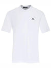 Ade Logo Print Short Sleeve T-Shirt White - J.LINDEBERG - BALAAN 2