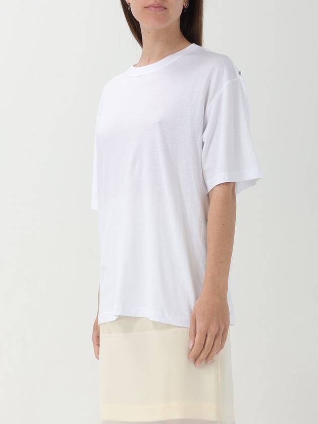 T-shirt Sportmax in cotone con strass - MAX MARA SPORTMAX - BALAAN 4