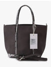 Canvass Cabas Tote Bag Gray - VANESSA BRUNO - BALAAN 5